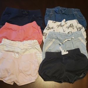 9 month girl shorts